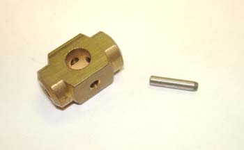 3412 - Hub, with steel pin
